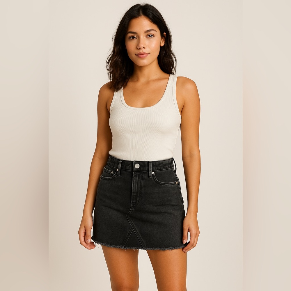 American Eagle Outfitters Black Mini Skirt
